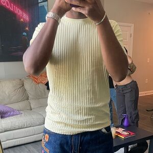 RIBBED TEE BY PERRY ELLIS